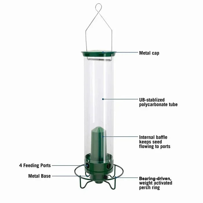 Squirrel Proof Bird Feeder with Durable Design