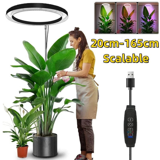 Grow Light for Indoor Plants, Full Spectrum LED Plant Lamp