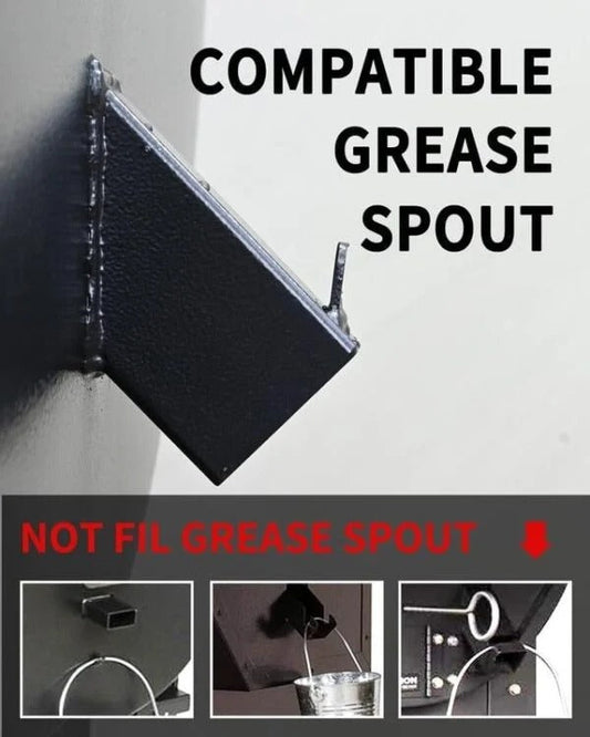 Grill Grease Collector, Upgraded Design for Easy Cleanup