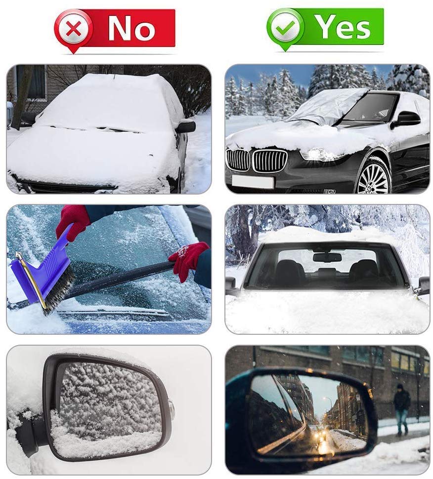 Magnetic Car Windshield Cover for Easy Installation and Protection