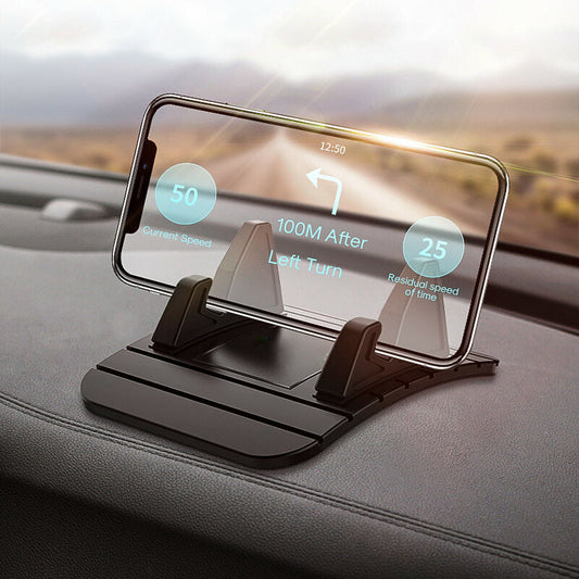 Non-Slip Car Phone Holder, Dashboard and Windshield Mount