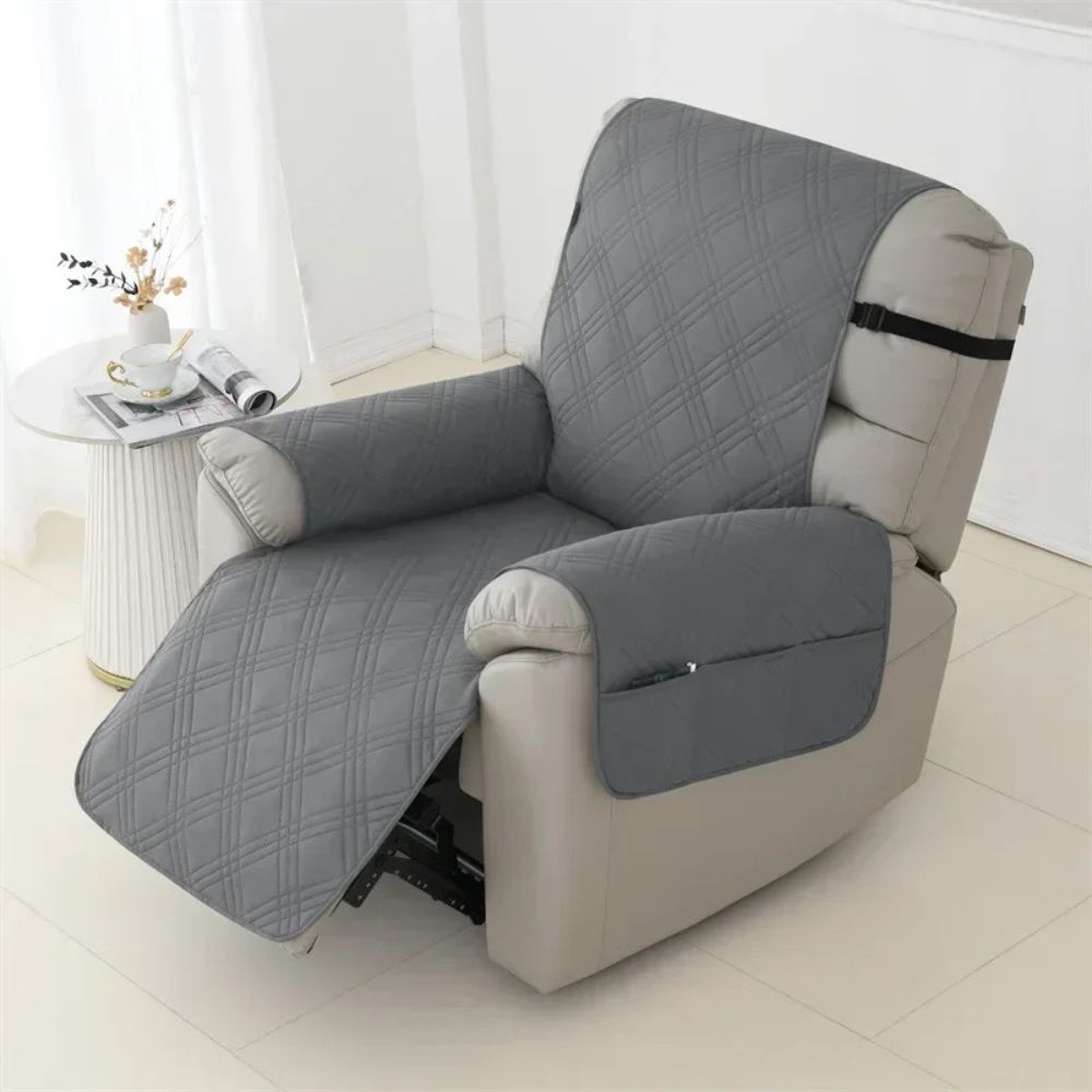 Waterproof Quilted Recliner Chair Slipcover