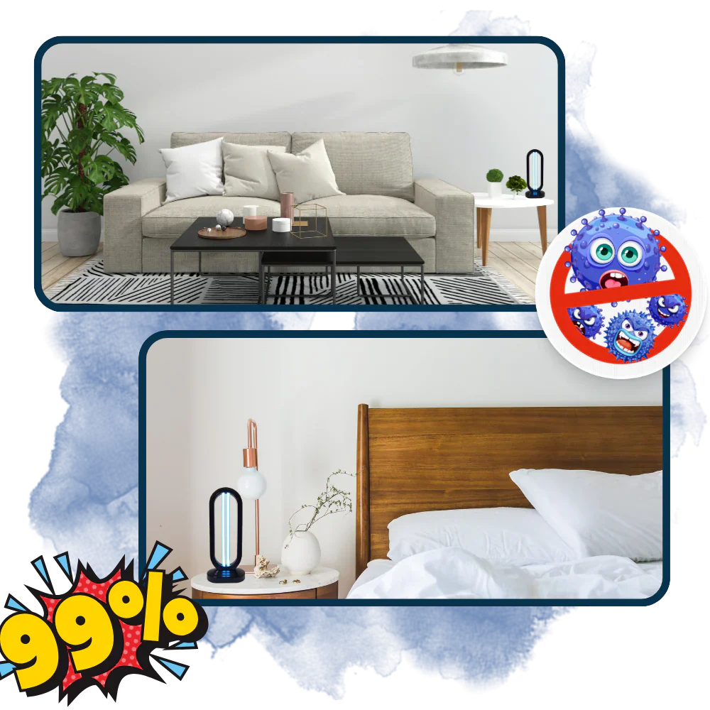 UV Disinfectant Bulb for Multi-Surface Use