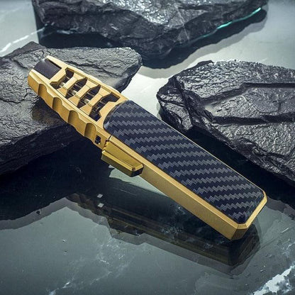 Windproof Torch Lighter with Adjustable Flame