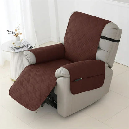 Waterproof Quilted Recliner Chair Slipcover