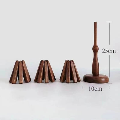 Artistic Walnut Tree Table Mat marnetic