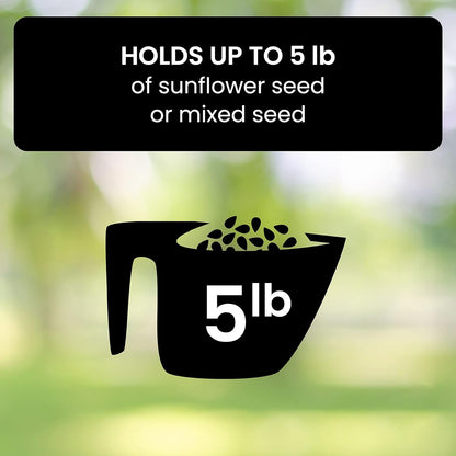 Squirrel Proof Bird Feeder with Durable Design