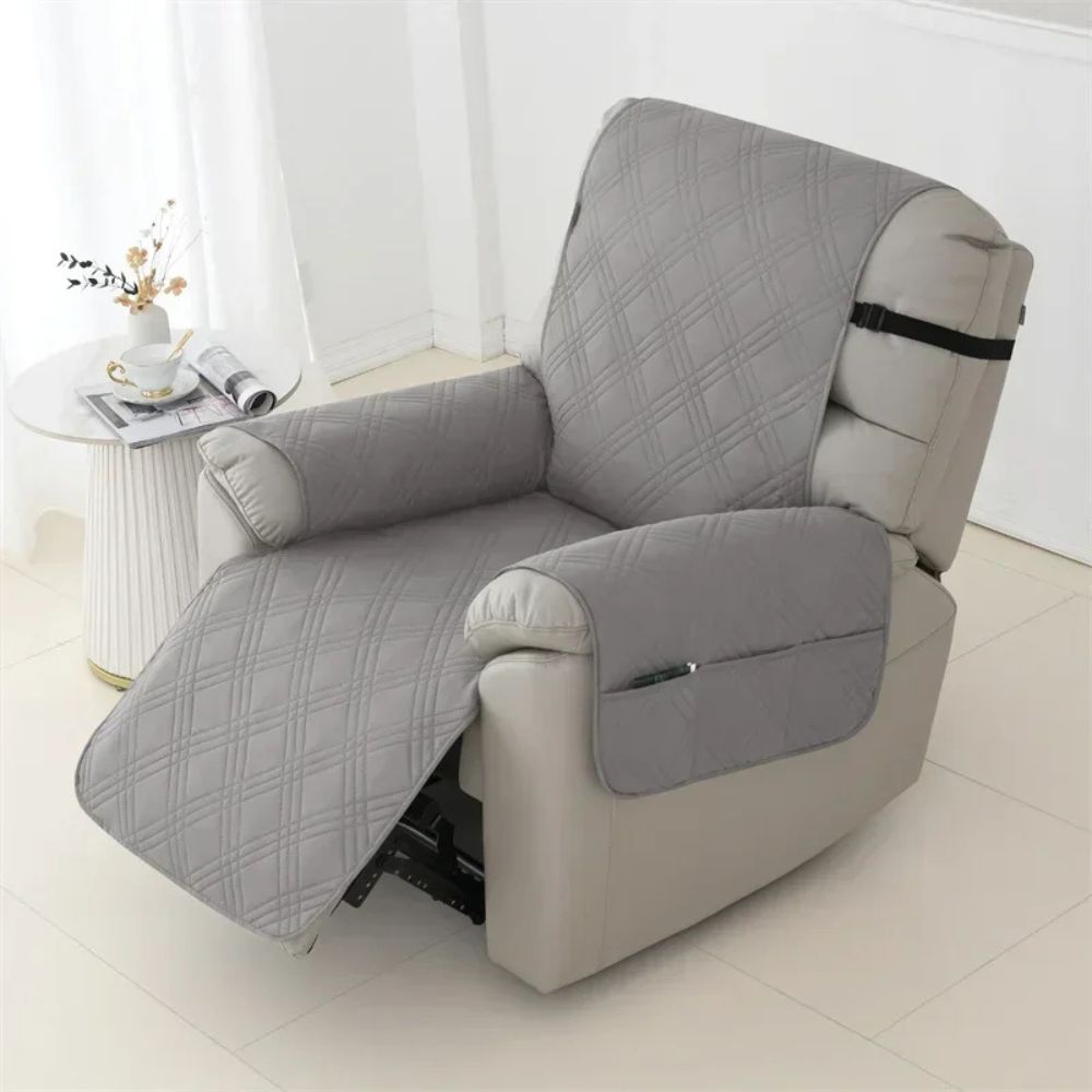 Waterproof Quilted Recliner Chair Slipcover