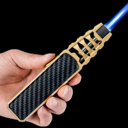 Windproof Torch Lighter with Adjustable Flame