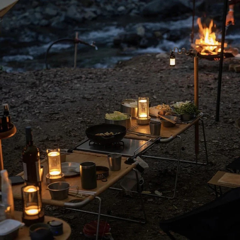 Cordless Nordic Table Lamp, Modern Design for Home Decor