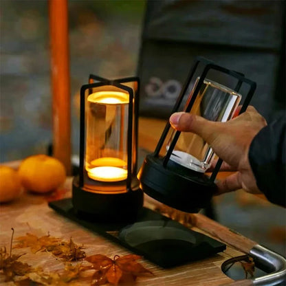 Cordless Nordic Table Lamp, Modern Design for Home Decor