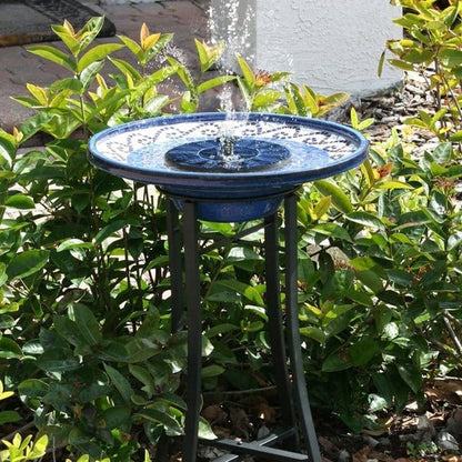 Solar Water Fountain for Garden, Eco-Friendly Outdoor Solar-Powered Design