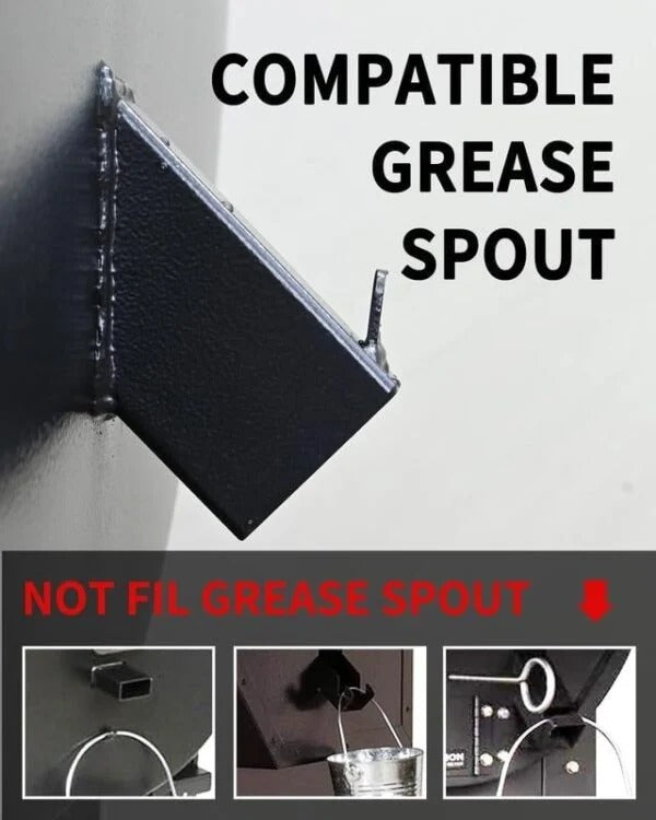 Grill Grease Collector, Upgraded Design for Easy Cleanup