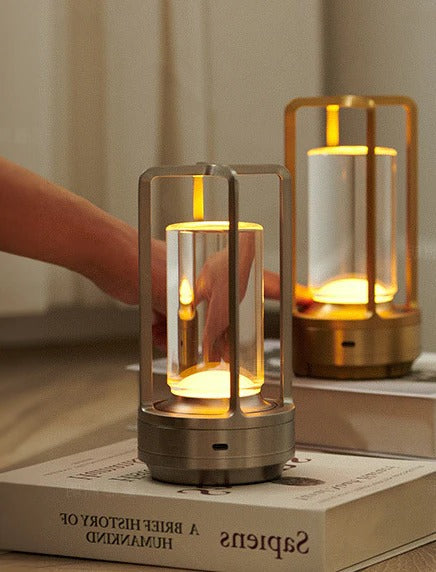 Cordless Nordic Table Lamp, Modern Design for Home Decor