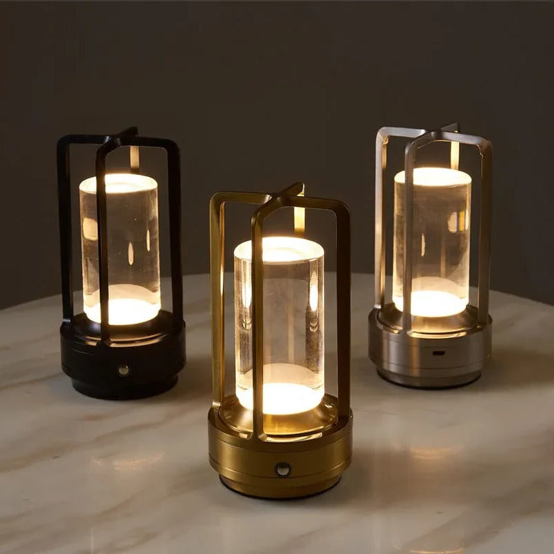 Cordless Nordic Table Lamp, Modern Design for Home Decor