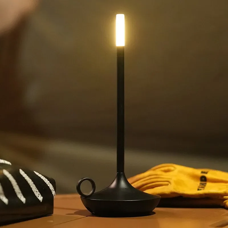 Rechargeable Touch Table Lamp with Adjustable Brightness